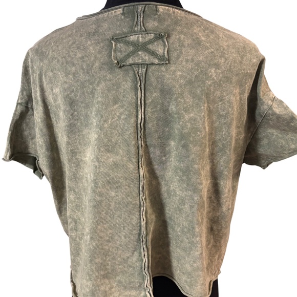 Zenana Size S/M Vintage Sage Top - Picture 3 of 10